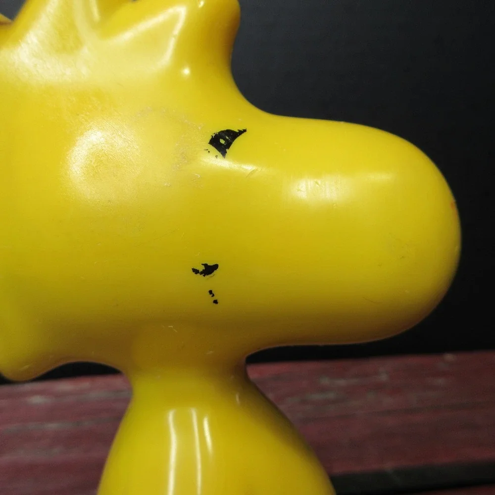 Vintage Peanuts Woodstock Battery Operated Electronic Chirping Bird Toy 1990s